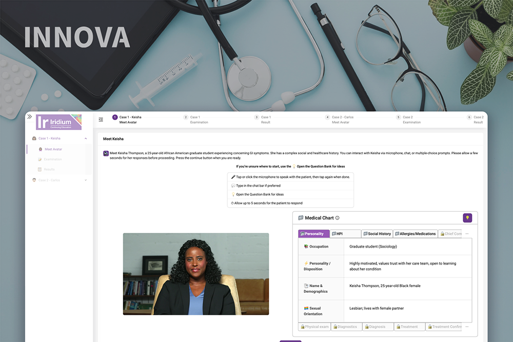 Health platform for IRIDIUM